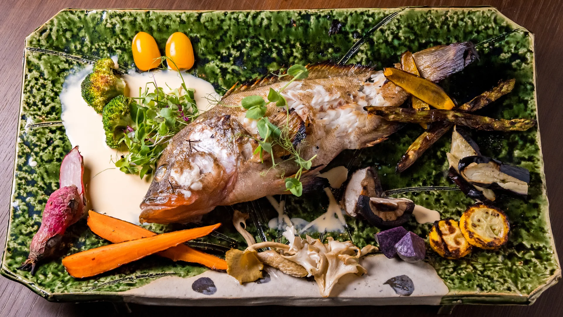 薪火の魚料理